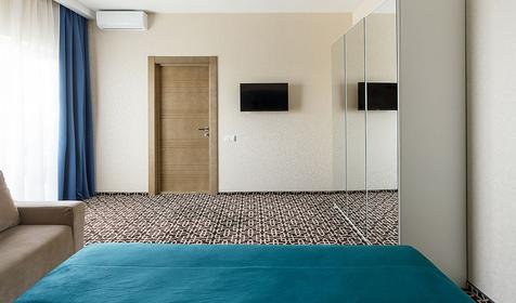 Люкс двухместный двухкомнатный. Отель SUNPARCO UltraAll inclusive, Анапа