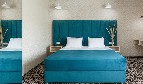 Люкс двухместный двухкомнатный. Отель SUNPARCO UltraAll inclusive, Анапа