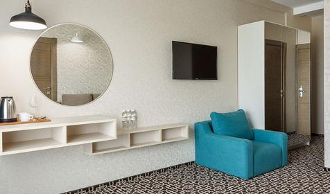 Люкс двухместный двухкомнатный. Отель SUNPARCO UltraAll inclusive, Анапа