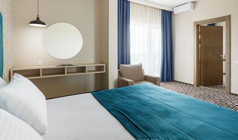 Люкс двухместный двухкомнатный. Отель SUNPARCO UltraAll inclusive, Анапа
