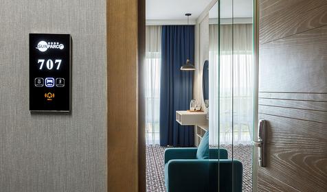 Люкс двухместный двухкомнатный. Отель SUNPARCO UltraAll inclusive, Анапа