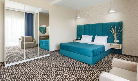 Люкс двухместный двухкомнатный. Отель SUNPARCO UltraAll inclusive, Анапа