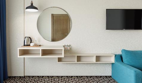 Люкс двухместный двухкомнатный. Отель SUNPARCO UltraAll inclusive, Анапа