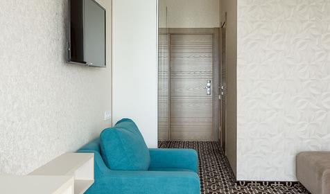 Люкс двухместный двухкомнатный. Отель SUNPARCO UltraAll inclusive, Анапа