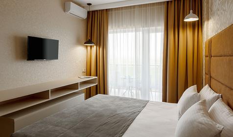 Люкс Премьер двухместный двухкомнатный. Отель SUNPARCO UltraAll inclusive, Анапа
