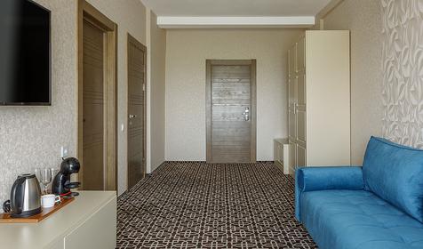 Люкс Премьер двухместный двухкомнатный. Отель SUNPARCO UltraAll inclusive, Анапа