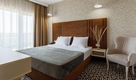 Люкс Премьер двухместный двухкомнатный. Отель SUNPARCO UltraAll inclusive, Анапа