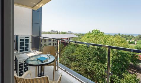 Люкс Премьер двухместный двухкомнатный. Отель SUNPARCO UltraAll inclusive, Анапа