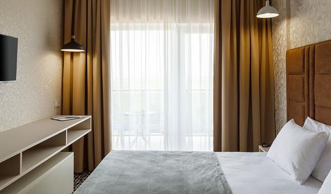 Люкс Премьер двухместный двухкомнатный. Отель SUNPARCO UltraAll inclusive, Анапа