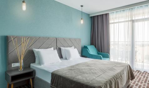 Стандарт с видом на море. Отель Corudo Family Resort&Spa, Анапа, Витязево