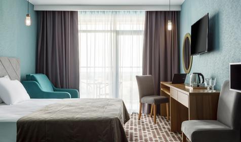 Стандарт с видом на море. Отель Corudo Family Resort&Spa, Анапа, Витязево