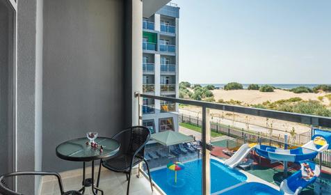 Стандарт с видом на море. Отель Corudo Family Resort&Spa, Анапа, Витязево