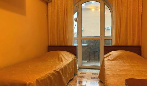 Двухместный стандарт (верхние этажи) с балконом