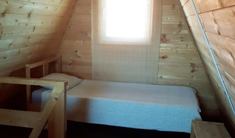 Домик двухуровневый четырехместный