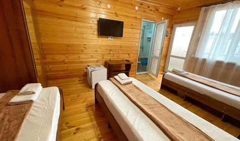 Трехместный полулюкс