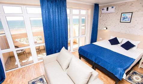 Четырехместный джуниор сьют с видом на море