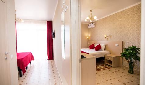 Четырехместный семейный с видом на море