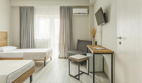 Четырехместный семейный двухкомнатный, 1,3 корпус