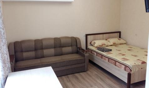 Студия с кухней и балконом