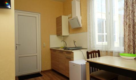 Студия с кухней и балконом