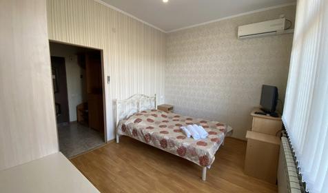 Двухместная студия с индивидуальной кухней с балконом