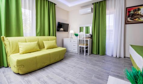 Четырехместный семейный с балконом