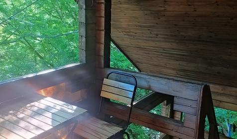 Мансарда двухместная в срубе №8