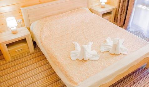 Коттедж двухуровневый четырехместный