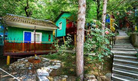 База отдыха Росинка, Туапсинский район, Бухта Инал, Бжид