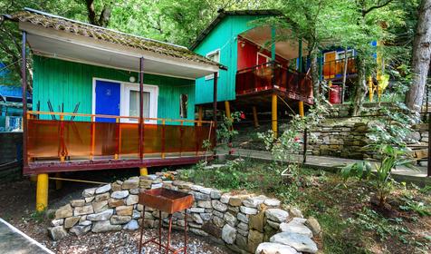 База отдыха Росинка, Туапсинский район, Бухта Инал, Бжид