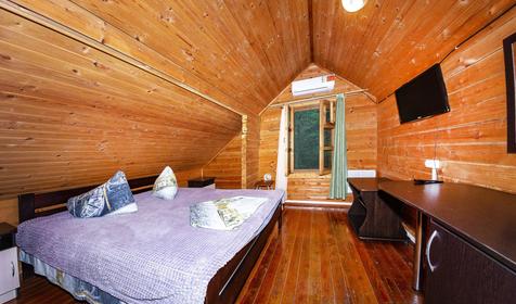 Мансарда двухместная в срубе №8