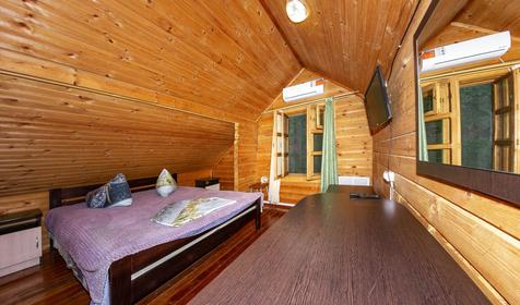 Мансарда двухместная в срубе №8