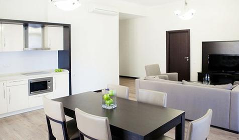 Апартаменты четырехместные (Поляна 540, 2 спальни)