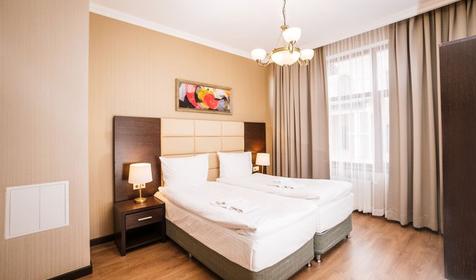 Апартаменты четырехместные комфорт (Поляна 540, 2 спальни)