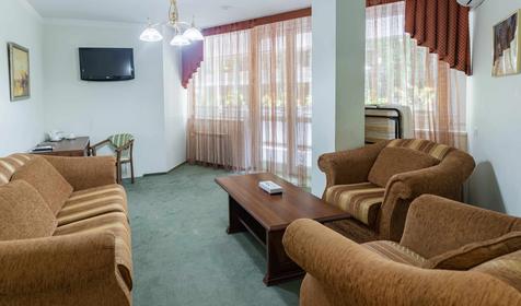 Люкс двухкомнатный. Отель Мирит, Сочи