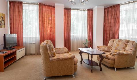 Люкс двухкомнатный. Отель Мирит, Сочи