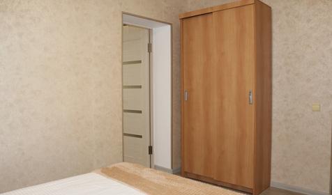 Четырехместный двухкомнатный стандарт