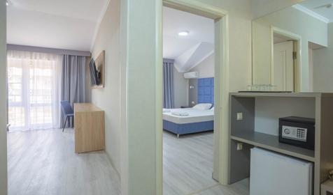 Двухкомнатный шестиместный люкс