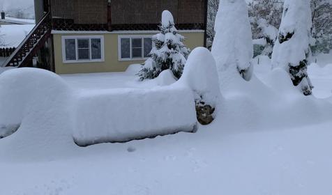 У горного озера