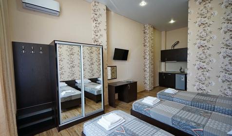 Студия трехместная с кухней