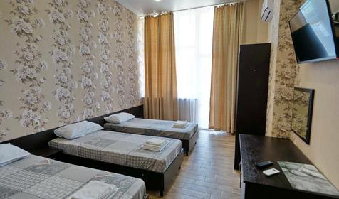 Студия трехместная с кухней