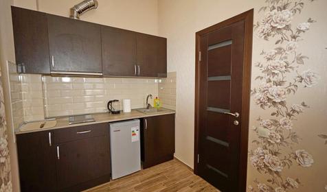 Студия трехместная с кухней