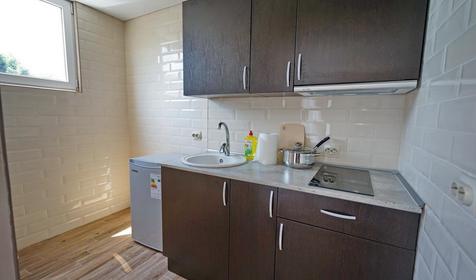 Студия трехместная с кухней