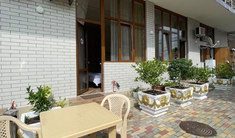 Студия трехместная с кухней