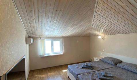 Однокомнатная двухместная "Мансарда", 2 корпус (вид на море)