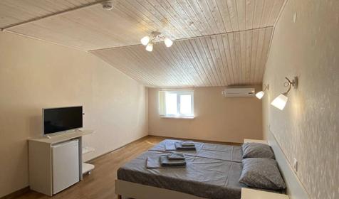 Двухкомнатная чеырехместная мансарда с видом на море, 4 этаж, без балкона