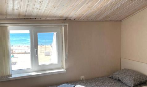 Двухкомнатная чеырехместная мансарда с видом на море, 4 этаж, без балкона