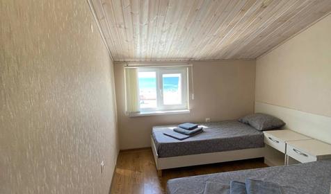 Двухкомнатная чеырехместная мансарда с видом на море, 4 этаж, без балкона