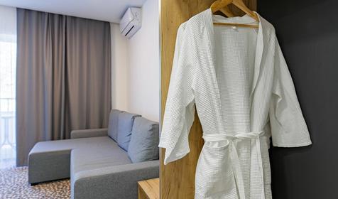 Джуниор сьют двухместный двухкомнатный. Отель "Джемете", Анапа