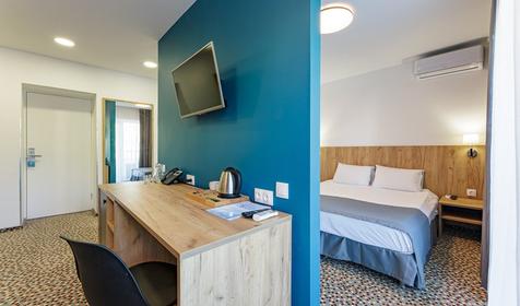 Джуниор сьют двухместный двухкомнатный. Отель "Джемете", Анапа